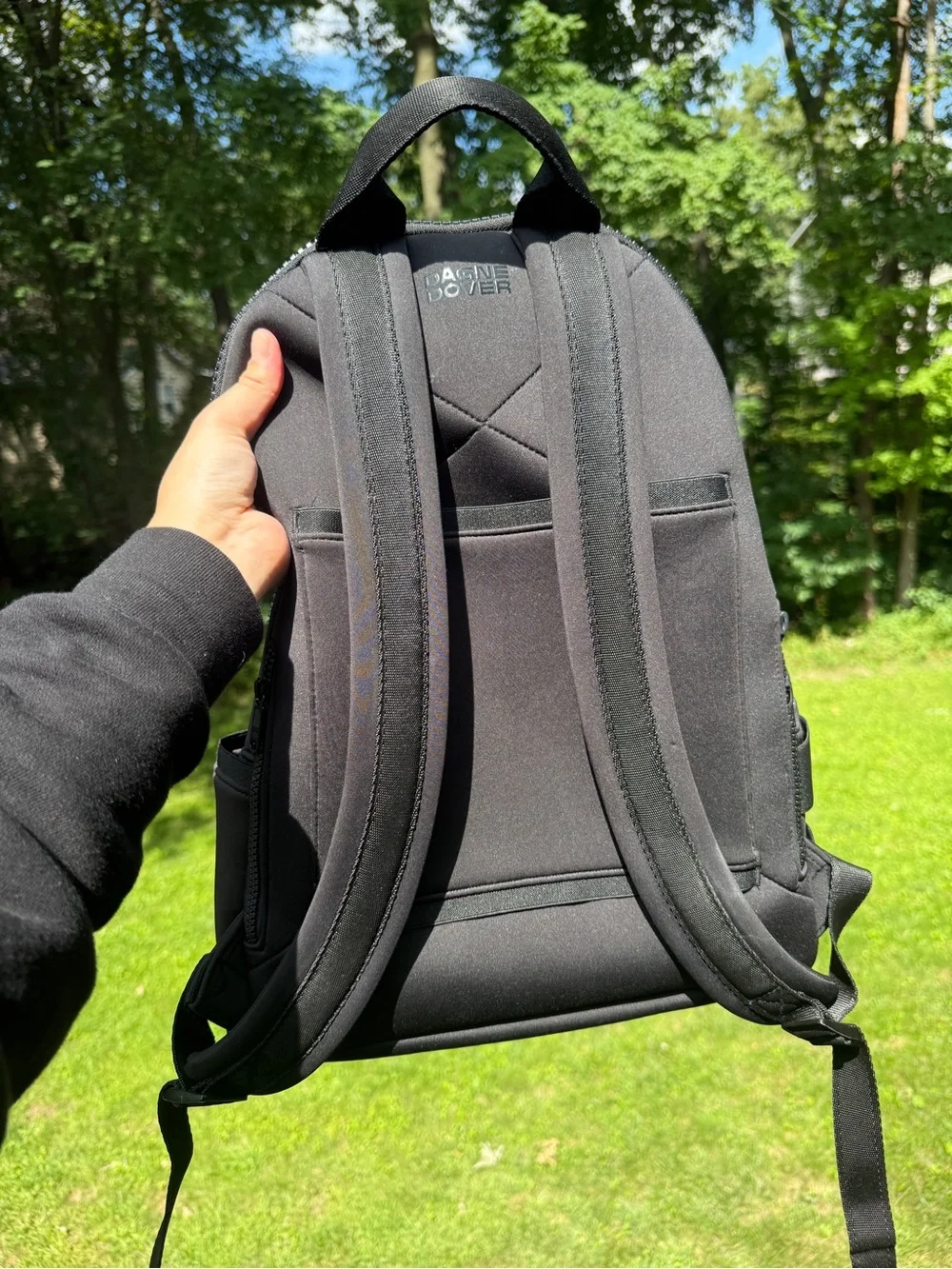 Dagne Dover Black Compact Backpack